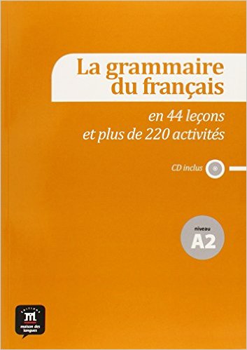 GRAMMAIRE DU FRANCAIS A2 LIVRE